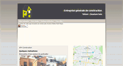 Desktop Screenshot of aphconstruction.be